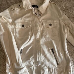 Kut from the Kloth Women's Off-White Utility Jacket